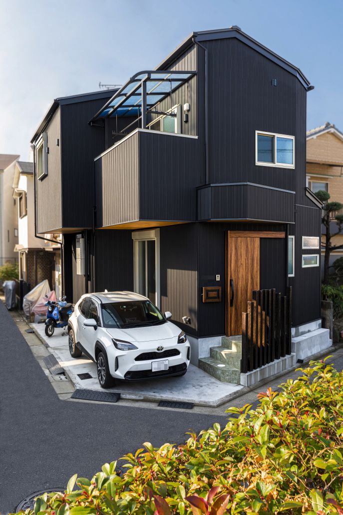 地下室のある家